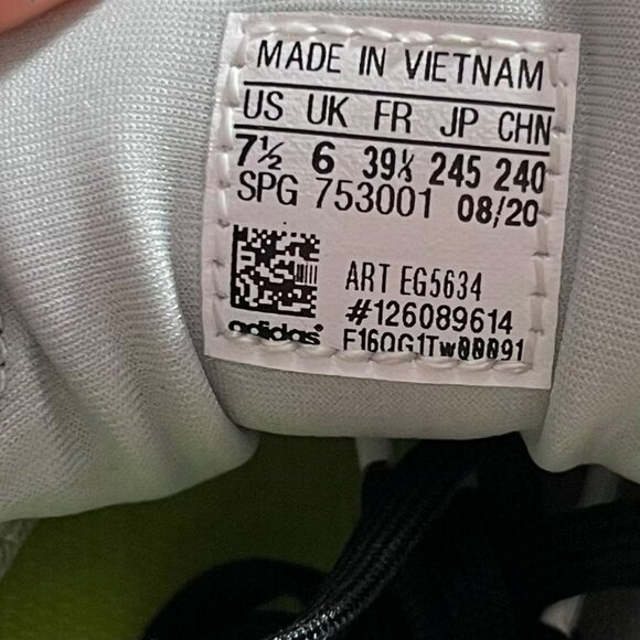 NEW ADIDAS SOFTBALL CLEATS WOMENS 7.5 PURE HUSTLE BLACK SILVER SPARKLE EG5634 - Picture 5 of 9